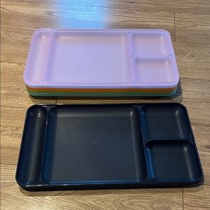 Tupperware Picnic Plates / Trays